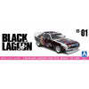 Aoshima A020129 1/24 Black Lagoon TA22 Celica 1600GT `72 (Toyota)