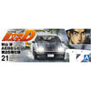 Aoshima 1/24 Initial D Akiyama Wataru AE86 Levin Comics Vol.25 Ver.