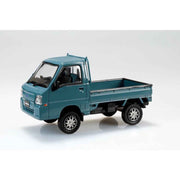 Aoshima 1/32 Snap Subaru Sambar Truck Custom Wheels Blue Gray