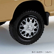Aoshima 1/32 Snap Subaru Sambar Truck Custom Wheels Khaki