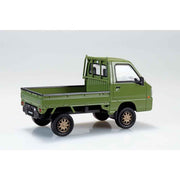 Aoshima 1/32 Snap Subaru Sambar Truck Custom Wheels Olive Green
