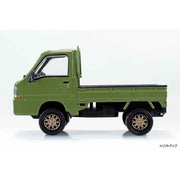 Aoshima 1/32 Snap Subaru Sambar Truck Custom Wheels Olive Green
