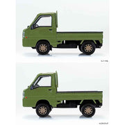 Aoshima 1/32 Snap Subaru Sambar Truck Custom Wheels Olive Green