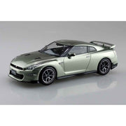Aoshima 1/32 Snap Nissan R35 GT-R 2024 Custom Wheel Millennium Jade