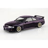 Aoshima 020416 1/32 Snap Nissan R33 Skyline Gt-R Custom Wheel Midnight Purple