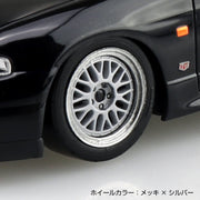 Aoshima 020417 1/32 Snap Nissan R33 Skyline Gt-R Custom Wheel Black