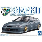Aoshima 1/32 Snap Honda DC2 Integra Type R Custom Wheel (Gray)