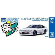 Aoshima 1/32 Snap Nissan Sileighty Custom (White)