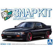 Aoshima 1/32 Snap Nissan Sileighty Custom (Black)