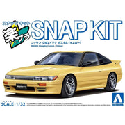 Aoshima 1/32 Snap Nissan Sileighty Custom (Yellow)