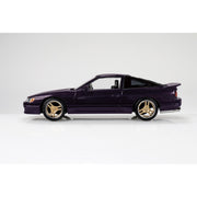Aoshima 1/32 Snap Nissan Sileighty Custom (Metallic Purple)