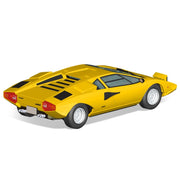 Aoshima 06534 1/32 Lamborghini Countach LP400 Yellow Snap Kit