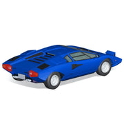 Aoshima A06537 1/32 Lamborghini Countach LP400 Blue Snap Kit