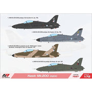 A&A Models 7227 1/72 British Aerospace Hawk 200 reg ZG200