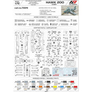 A&A Models 7229 1/72 British Aerospace Hawk 200 reg ZJ201
