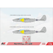 A&A Models 7235 1/72 Northrop XP-61E Experiments Fighter 3800237893560