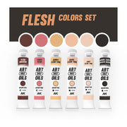 Abteilung 502 301 Flesh Colours Modelling Oil Paint Set