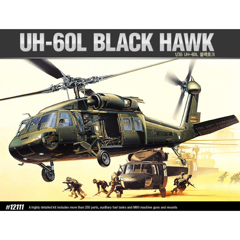 Academy 1/35 UH-60L Black Hawk – Metro Hobbies