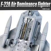 Academy 1/48 USAF F-22A Air Dominance Fighter Model Kit
