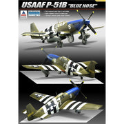 Academy 1/48 USAAF P-51B 70th Anniversary Normandy Invasion 1944 Model Kit
