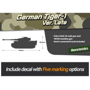 Academy 13431 1/72 1/72 German Tiger-I Ver. Late