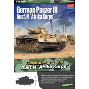 Academy 1/35 German Panzer III Ausf.N Afrika Korps Model Kit