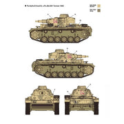 Academy 1/35 German Panzer III Ausf.N Afrika Korps Model Kit