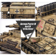 Academy 1/35 German Panzer III Ausf.N Afrika Korps Model Kit