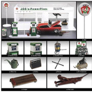 Academy 15122 1/24 Joe's Power Plus Gas Service Station Le: