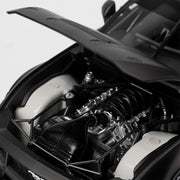 Authentic Collectables ACD18F25PB2 1/18 Ford Mustang GT Gen3 Supercar Plain Body Edition in Matte Black