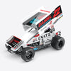 Authentic Collectables ACD18SC25E 1/18 Jock Goodyer Racing No.T22 Sprintcar 2024 High Limits International Perth
