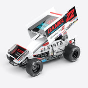 Authentic Collectables ACD18SC25E 1/18 Jock Goodyer Racing No.T22 Sprintcar 2024 High Limits International Perth
