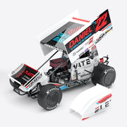 Authentic Collectables ACD18SC25E 1/18 Jock Goodyer Racing No.T22 Sprintcar 2024 High Limits International Perth