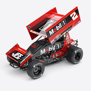 Authentic Collectables ACD18SC25H 1/18 Krikke Motorsport No.2 Sprintcar 2024 USA vs WA Speedweek Series Winner