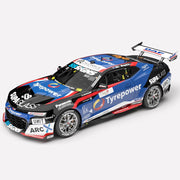 Authentic Collectables ACD43C24H 1/43 Tyrepower Racing #4 Chevrolet Camaro ZL1 2024 Repco Supercars Championship Season Cameron Hill