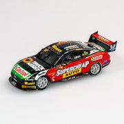 Authentic Collectables ACD43F20F 1/43 Supercheap Auto Racing No.55 Ford Mustang GT Supercar 2020 Virgin Australia Supercars Championship Season Jack Le Brocq Diecast Car