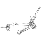 Ace Models 72581 1/72 Soviet 152mm Gun-Howitzer ML-20