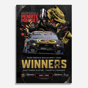 Authentic Colectables ACP075 Penrite Racing 2025 Repco Bathurst 1000 Winners Signed Limited Edition Print
