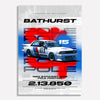 Authentic Collectables ACPOS1984BP 1984 Bathurst 1000 Pole Position A2 Poster