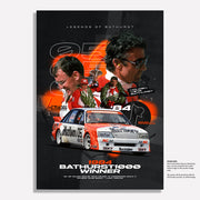 Authentic Collectables ACPOS1984BWA 1984 Bathurst 1000 Winner A2 Poster