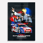 Authentic Collectables ACPOS2004BWA 2004 Bathurst 1000 Winner A2 Poster