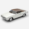 Authentic Collectables ACR18FP4LC 1/18 Ford P4 Landau in Polar White
