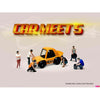 American Dioramas 1/64 Car Meet 5 Figure Set