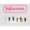 American Dioramas 1/64 Influencers Figure Set