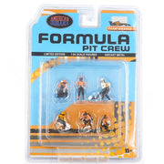 American Dioramas 1/64 Pit Crew Figures Team Orange