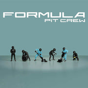 American Dioramas 1/64 Pit Crew Figures Team Black