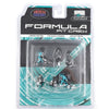 American Dioramas 1/64 Pit Crew Figures Team Black