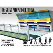 American Dioramas 1/64 GP Paddock Diorama Team Blue