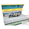 American Dioramas 1/64 GP Paddock Diorama Team Blue