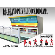 American Dioramas 1/64 GP Paddock Diorama Team Red